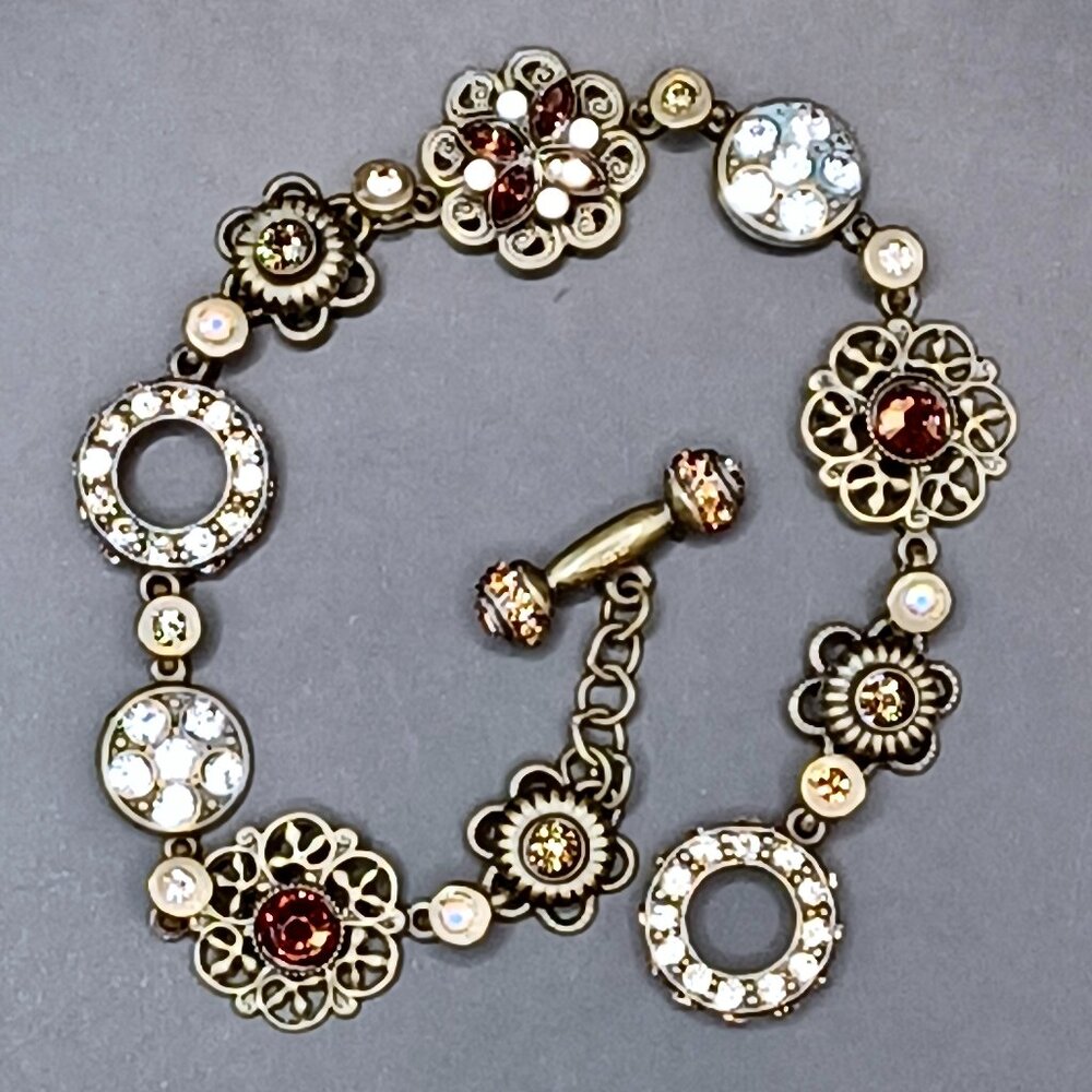 Sorrelli crystal toggle clasp bracelet